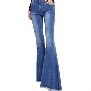 Bell bottom jeans
